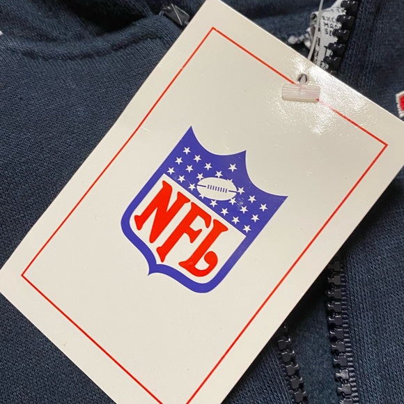 Houston Texans Jacket Baby 18 Months Toddler Unisex Navy Zip Up NFL Hoodie New - Picture 13 of 14